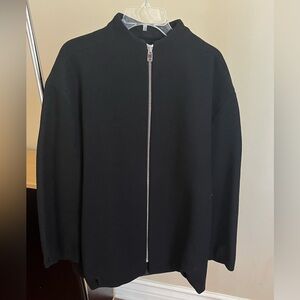 Zara Manteco Wool Bomber Coat